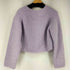 ザラ ZARA Vネックケーブルニット レディース import:M