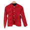 トリココムデギャルソン tricot COMME des GARCONS 02AW フロッキー フラワープリント ラウンドカラージャケット メンズ JPN:M