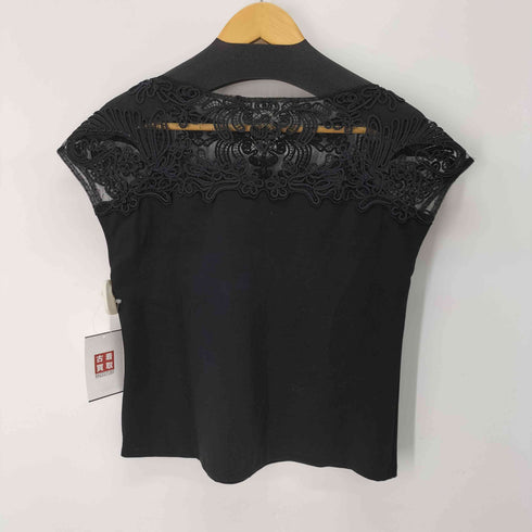 グレースコンチネンタル GRACE CONTINENTAL レース切替 ノースリーブトップス レディース
