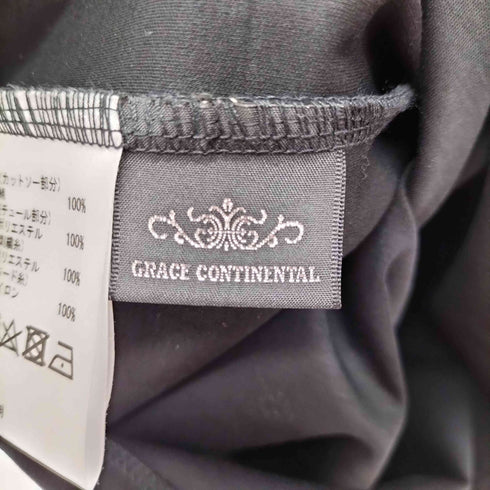 グレースコンチネンタル GRACE CONTINENTAL レース切替 ノースリーブトップス レディース