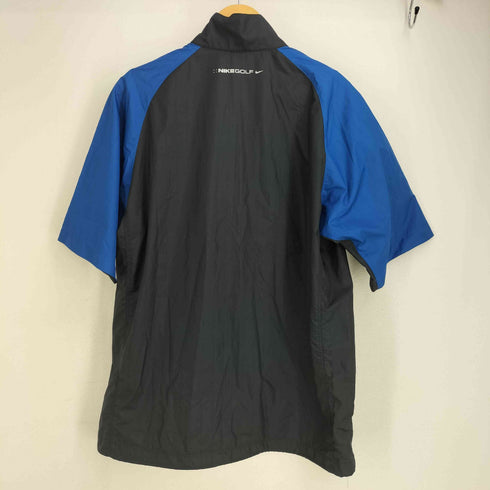 ナイキゴルフ NIKE GOLF ロゴプリント 半袖ナイロンジップアップジャケット メンズ JPN:XL