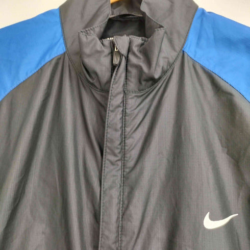 ナイキゴルフ NIKE GOLF ロゴプリント 半袖ナイロンジップアップジャケット メンズ JPN:XL