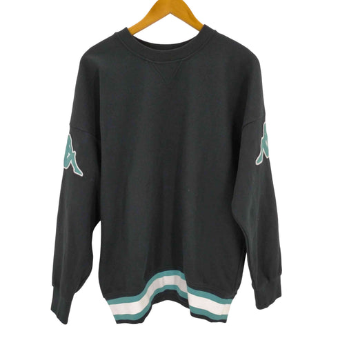 カッパ Kappa RIB LINE SWEAT メンズ import:M