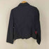 ローブドシャンブルコムデギャルソン robe de chambre COMME des GARCONS 02SS カラー切替 ウールジャケット レディース JPN:M