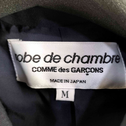 ローブドシャンブルコムデギャルソン robe de chambre COMME des GARCONS 02SS カラー切替 ウールジャケット レディース JPN:M