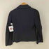 トリココムデギャルソン tricot COMME des GARCONS 01AW パッチポケット ウールナイロン ラウンドカラージャケット レディース JPN:S