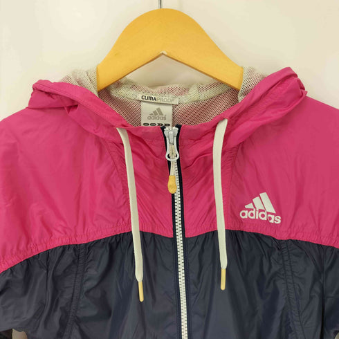 アディダス adidas CLIMAPROOF バイカラーナイロンジャケット レディース JPN:S