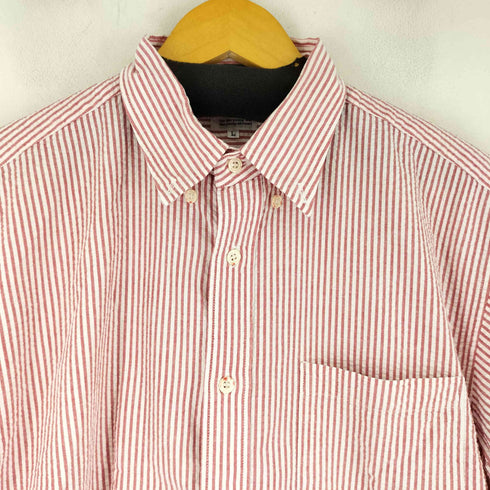 ヴァンヂャケット VAN JAC シアサッカー L/S ストライプ シャツ メンズ JPN:L