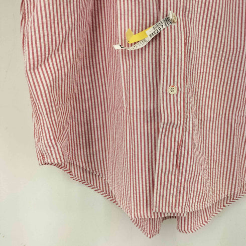 ヴァンヂャケット VAN JAC シアサッカー L/S ストライプ シャツ メンズ JPN:L