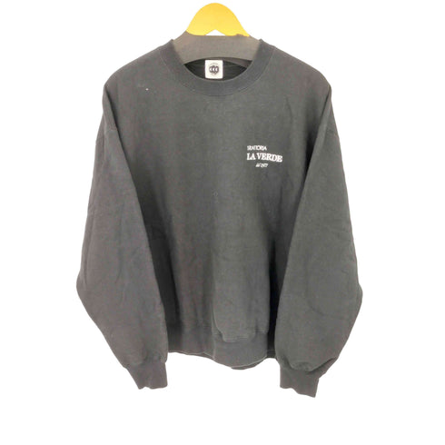 CITY COUNTRY CITY 23SS EMBROIDERED LOGO COTTON SWEAT SHIRT メンズ import:L