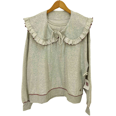 チャオパニックティピー CIAOPANIC TYPY HELLO.SANFRANCISCO ビックカラー襟付きスウェット レディース ONE SIZE