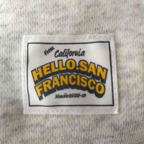 チャオパニックティピー CIAOPANIC TYPY HELLO.SANFRANCISCO ビックカラー襟付きスウェット レディース ONE SIZE