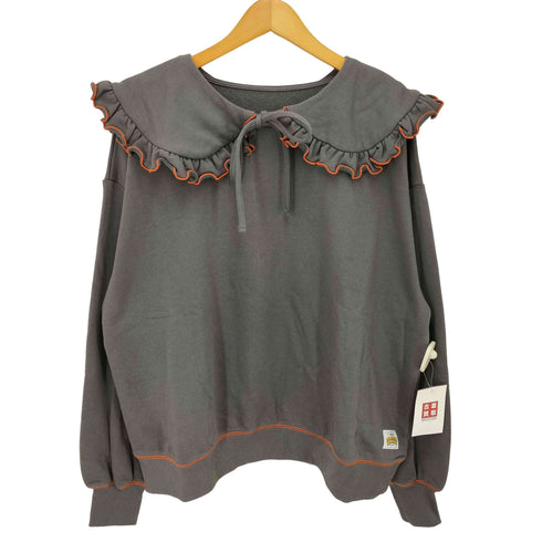 チャオパニックティピー CIAOPANIC TYPY HELLO.SANFRANCISCO ビックカラー襟付きスウェット レディース ONE SIZE