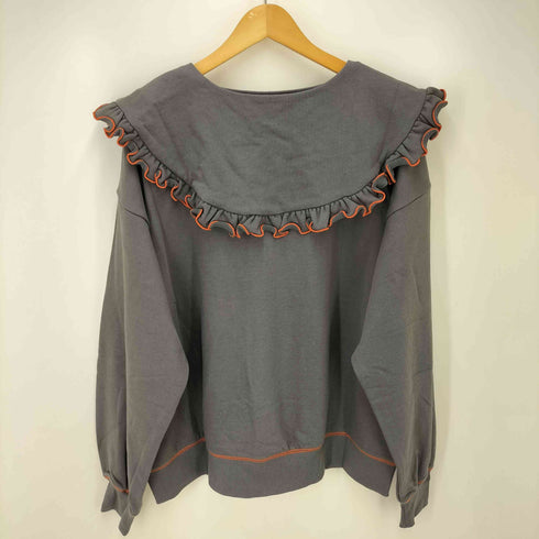 チャオパニックティピー CIAOPANIC TYPY HELLO.SANFRANCISCO ビックカラー襟付きスウェット レディース ONE SIZE