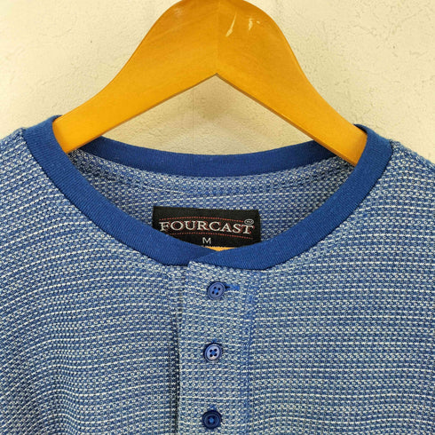 FOURCAST コットンヘンリーネック メンズ import:M