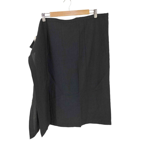 ローブドシャンブルコムデギャルソン robe de chambre COMME des GARCONS モヘア混 ラップスカート レディース