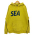 ウィンダンシー WIND AND SEA SHE HOODIE ロゴプリント プルオーバーパーカー メンズ JPN:XL