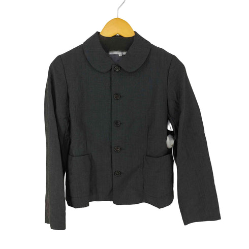 ローブドシャンブルコムデギャルソン robe de chambre COMME des GARCONS モヘア混 ラウンドカラージャケット レディース JPN:M