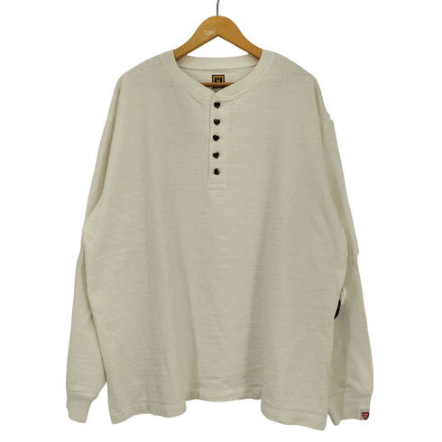 ヒューマンメイド HUMAN MADE Henley Neck L/S TEE ヘンリーネック ロンT メンズ JPN:L