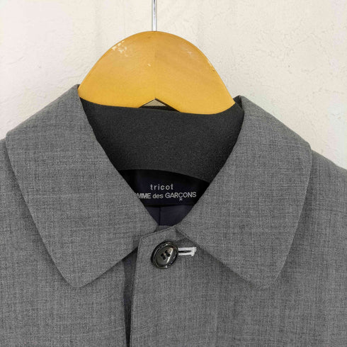 トリココムデギャルソン tricot COMME des GARCONS ウール カバーオールジャケット レディース