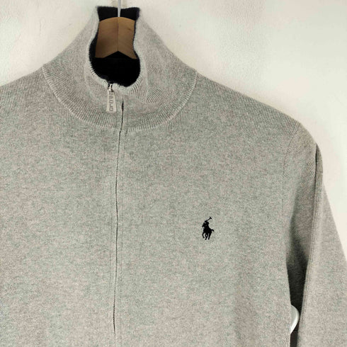 ポロラルフローレン POLO RALPH LAUREN ジップアップ コットンニット メンズ JPN:L
