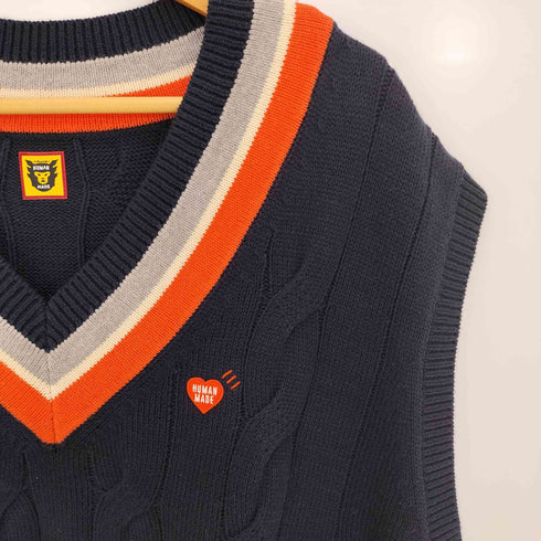 ヒューマンメイド HUMAN MADE KNIT VEST ニットベスト メンズ JPN:XL