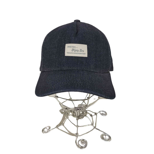 ニューエラ NEW ERA ロゴ刺繍 デニム 6パネルキャプ メンズ