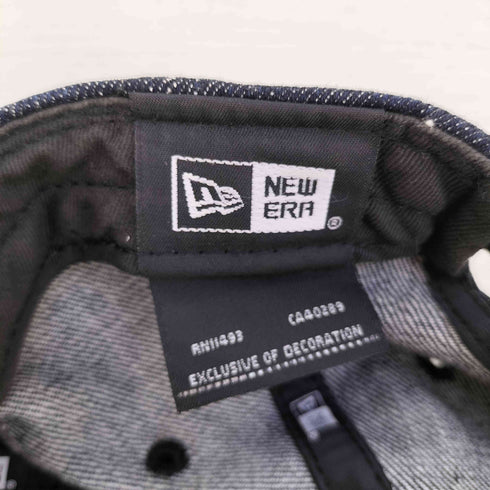 ニューエラ NEW ERA ロゴ刺繍 デニム 6パネルキャプ メンズ