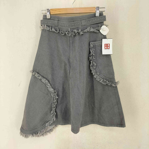 ツモリチサト TSUMORI CHISATO カットオフ デニムフレアスカート レディース JPN:1