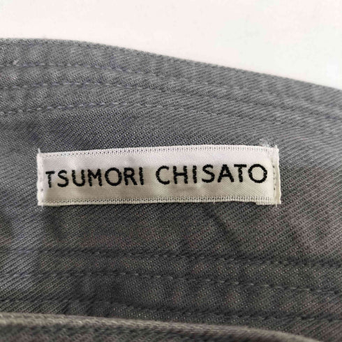 ツモリチサト TSUMORI CHISATO カットオフ デニムフレアスカート レディース JPN:1