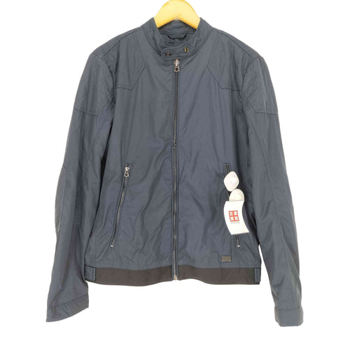 ディーゼル DIESEL ナイロンシングルライダースジャケット メンズ L