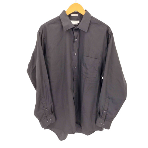 ヴァンヒューゼン VAN HEUSEN LUX SATEEN サテンカラードレスシャツ メンズ 17 34/35
