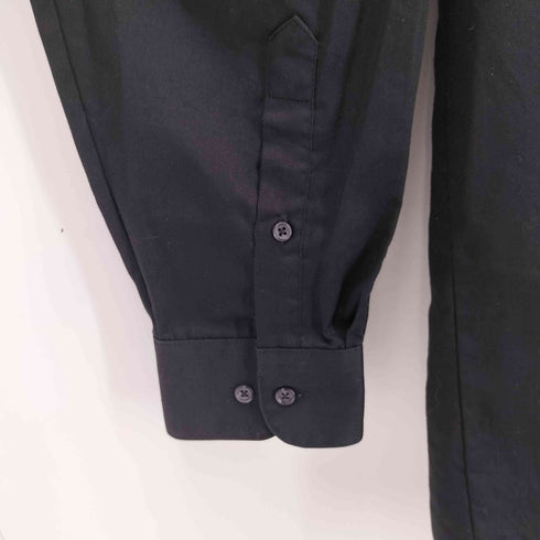 ヴァンヒューゼン VAN HEUSEN LUX SATEEN サテンカラードレスシャツ メンズ 17 34/35