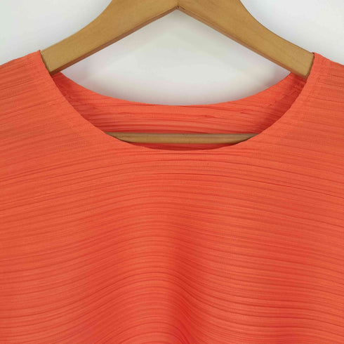 プリーツプリーズイッセイミヤケ PLEATS PLEASE ISSEY MIYAKE 変形 プリーツ プルオーバー カットソー レディース JPN:5