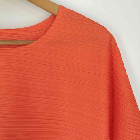 プリーツプリーズイッセイミヤケ PLEATS PLEASE ISSEY MIYAKE 変形 プリーツ プルオーバー カットソー レディース JPN:5