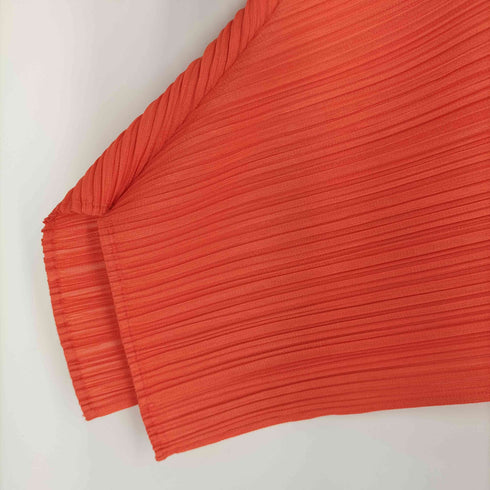 プリーツプリーズイッセイミヤケ PLEATS PLEASE ISSEY MIYAKE 変形 プリーツ プルオーバー カットソー レディース JPN:5