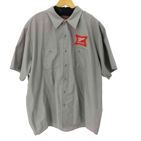 レッドキャップ RED KAP MILLER ワッペンワークシャツ メンズ XXL-SS