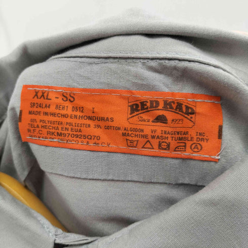 レッドキャップ RED KAP MILLER ワッペンワークシャツ メンズ XXL-SS
