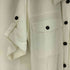 ザラ ZARA ベルト付き S/S リネンレーヨン混シャツワンピース レディース import:L
