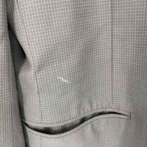 メンズビギ MENS BIGI チェックウール3Bテーラードジャケット メンズ JPN:L