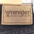 ラングラー Wrangler ブラックデニムテーパードパンツ メンズ