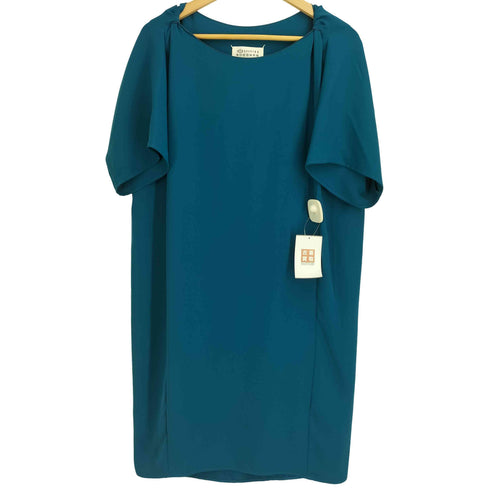メゾンマルタンマルジェラ Maison Martin Margiela 14ss デザインチーム期 ポリ100 テールカット チュニック半袖ワンピ―ス レディース 38