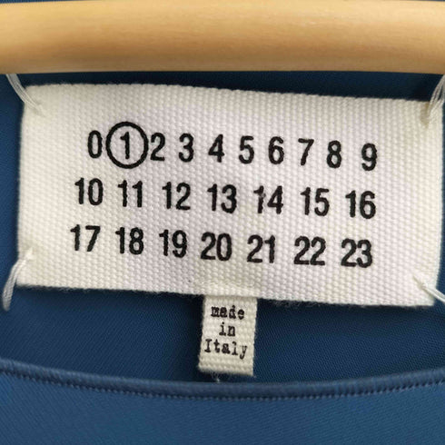 メゾンマルタンマルジェラ Maison Martin Margiela 14ss デザインチーム期 ポリ100 テールカット チュニック半袖ワンピ―ス レディース 38