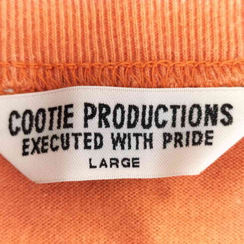 クーディプロダクション cootie productions FootBALL OVERSIZED S/S Tee フットボール オーバーサイズ Tシャツ メンズ JPN:L
