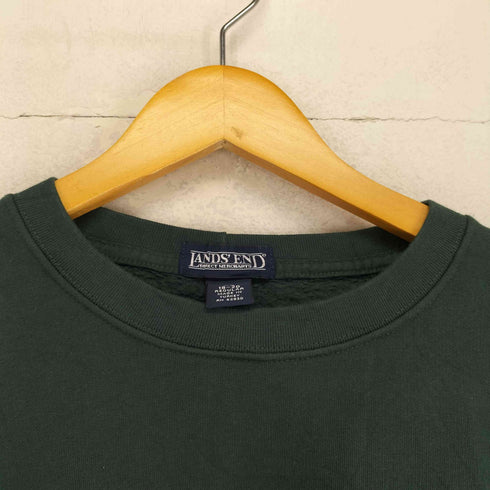 ランズエンド LANDS END 企業ロゴ刺繍クルーネックスウェット メンズ XL