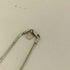 ジョンローレンスサリバン JOHN LAWRENCE SULLIVAN Silver snake chain necklace メンズ