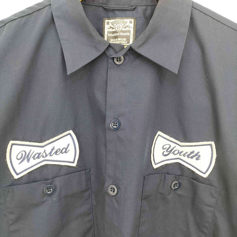 ウェイステッドユース WASTED YOUTH WORK SHIRT メンズ JPN:XL