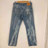 リーバイス Levis 4032刻印 501 ブリーチ加工 ボタンフライデニムパンツ メンズ 33×34