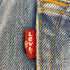 リーバイス Levis 4032刻印 501 ブリーチ加工 ボタンフライデニムパンツ メンズ 33×34