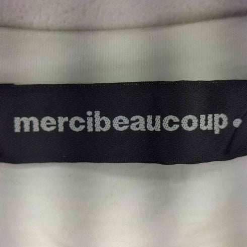 メルシーボークー mercibeaucoup フリンジデザイン S/S Tシャツ レディース